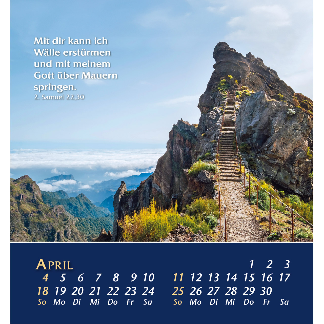 Aus der Stille leben 2027 - Aufstellkalender