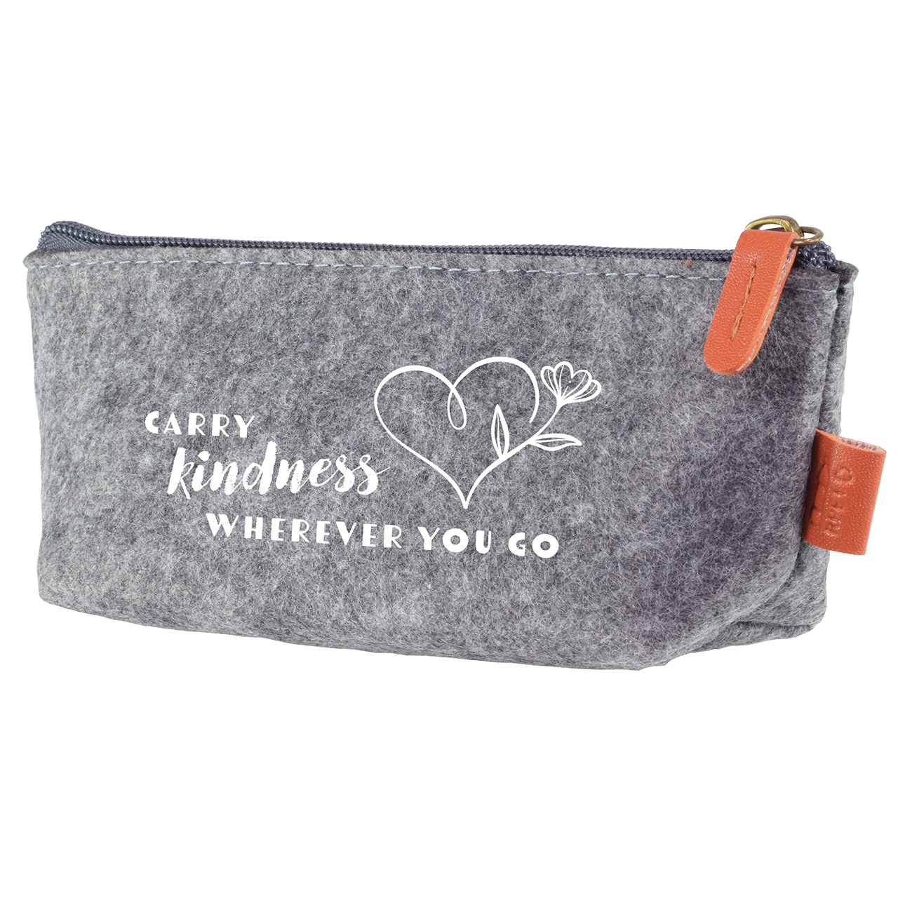 Filz-Etui - carry kindness wherever you go
