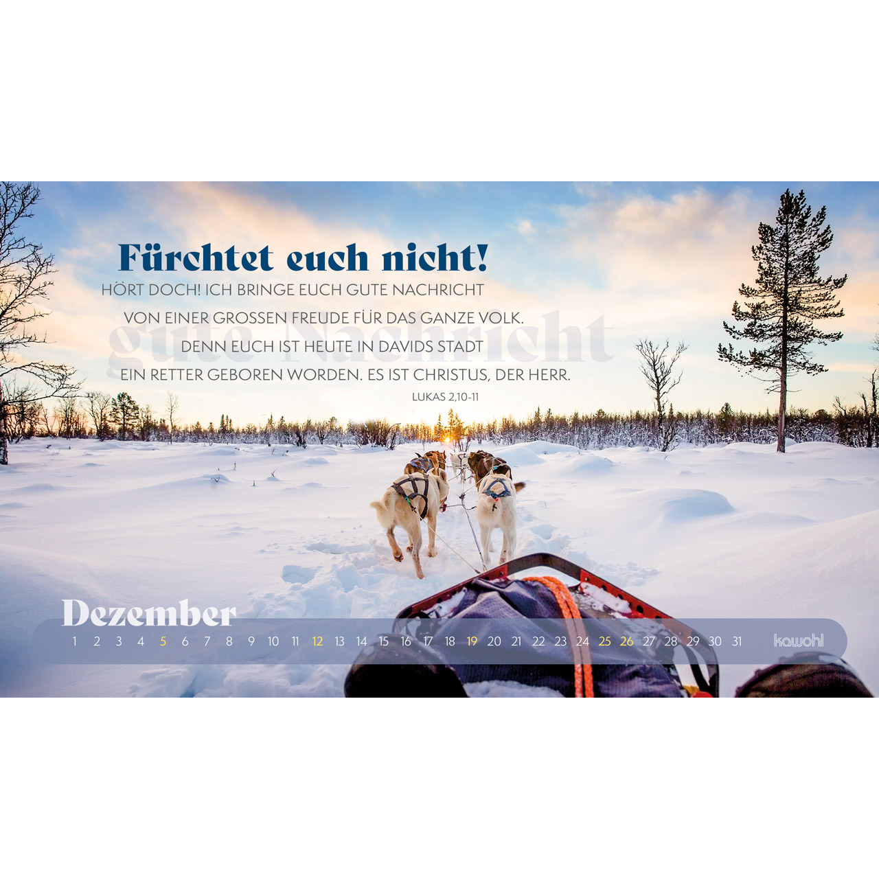 Abenteuer - Mit Gott unterwegs 2027 - Postkartenkalender