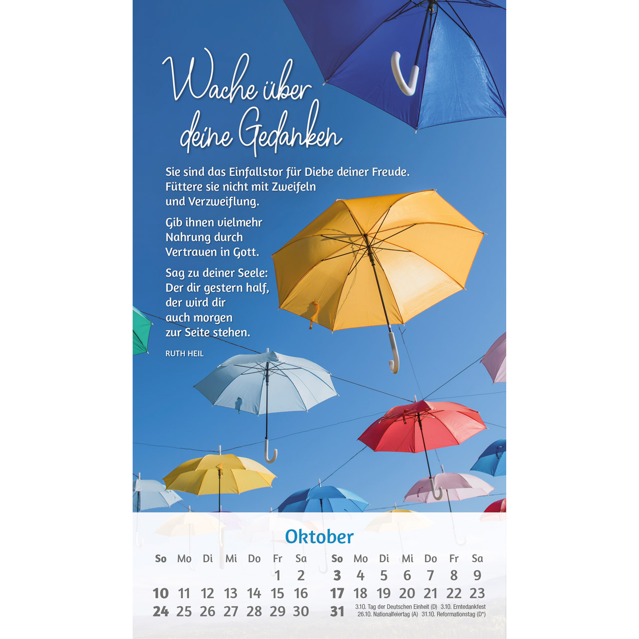Du bist mir so wertvoll 2027 - Postkartenkalender