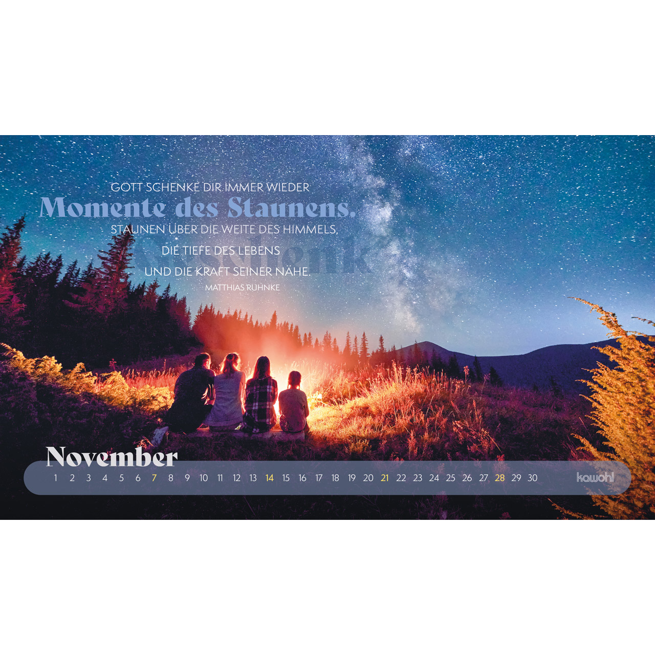 Abenteuer - Mit Gott unterwegs 2027 - Postkartenkalender