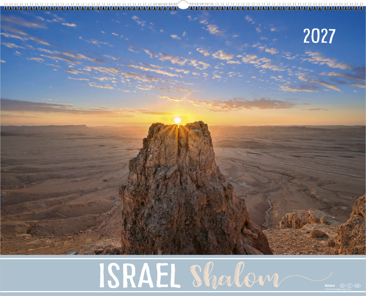 Israel Shalom 2027 - Wandkalender