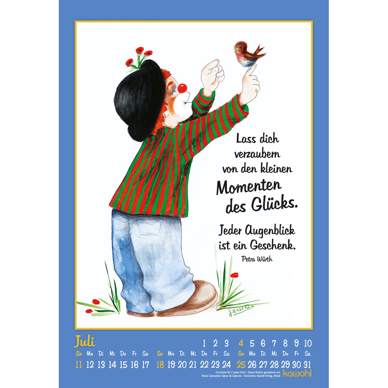 Freu(n)de für´s Leben 2027 - Wandkalender