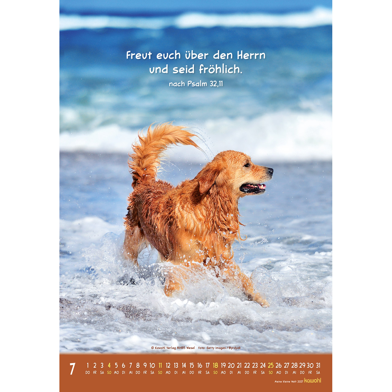 Meine kleine Welt 2027 - Wandkalender