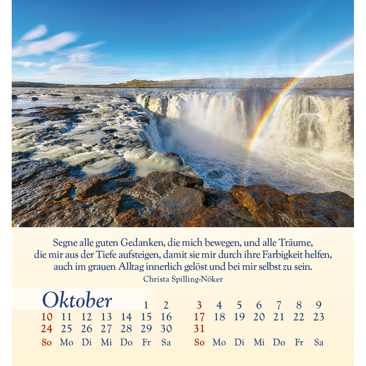 Licht für deine Seele 2027 - Aufstellkalender