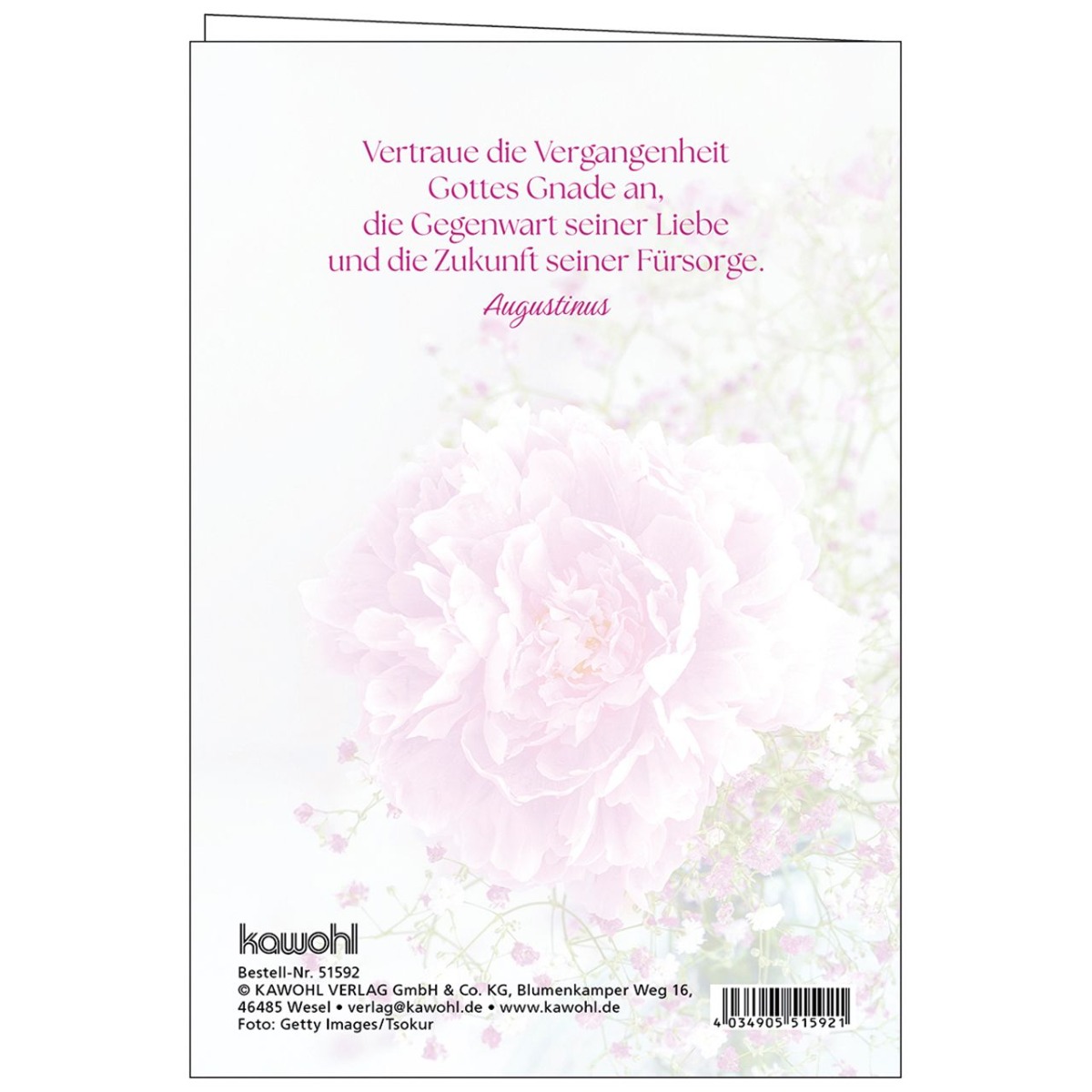 Faltkarte Gottes Segen zum Geburtstag
