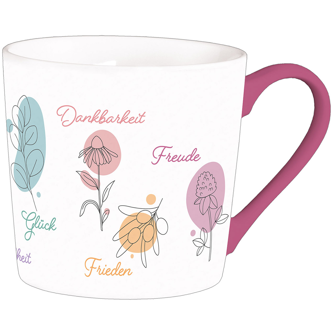 Tasse 'Segen - Treue - Vertrauen - Liebe - Gesundheit'
