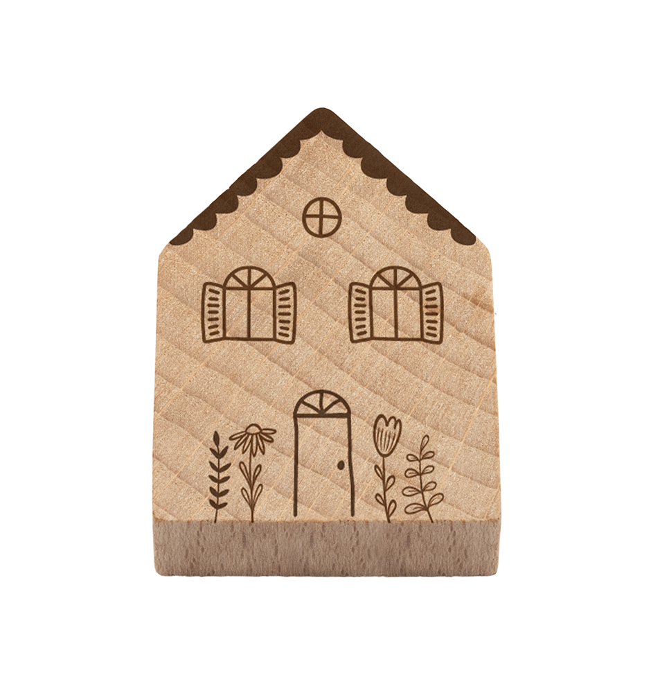 Magnetisches Holzhaus Haus