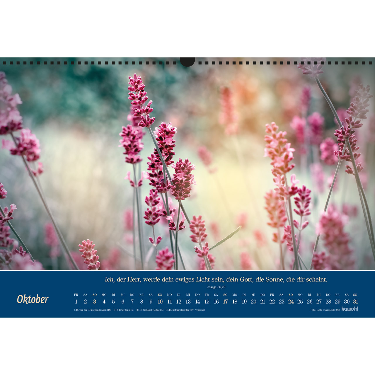 Atemholen 2027 - Wandkalender