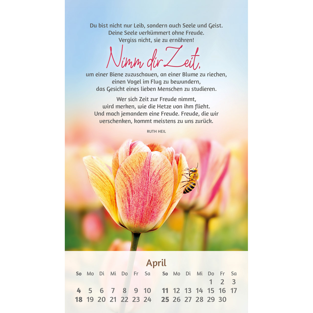 Du bist mir so wertvoll 2027 - Postkartenkalender