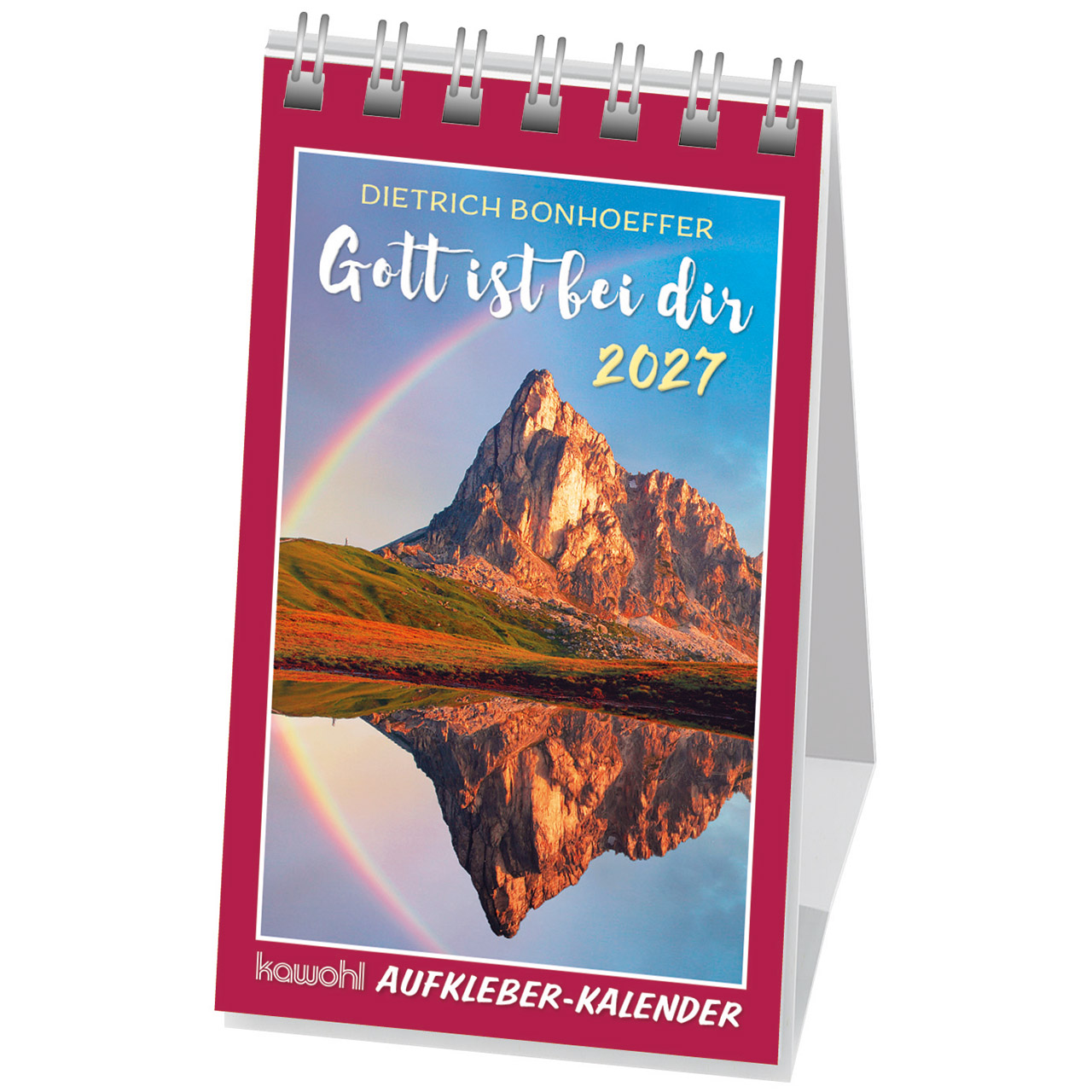 Gott ist bei dir 2027 - Aufkleber-Kalender