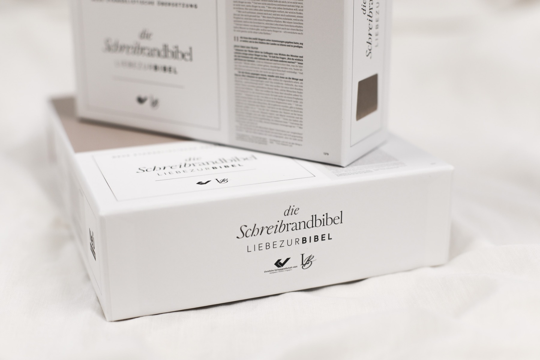 NeÜ bibel.heute LIEBEZURBIBEL (Schreibrandbibel beige)