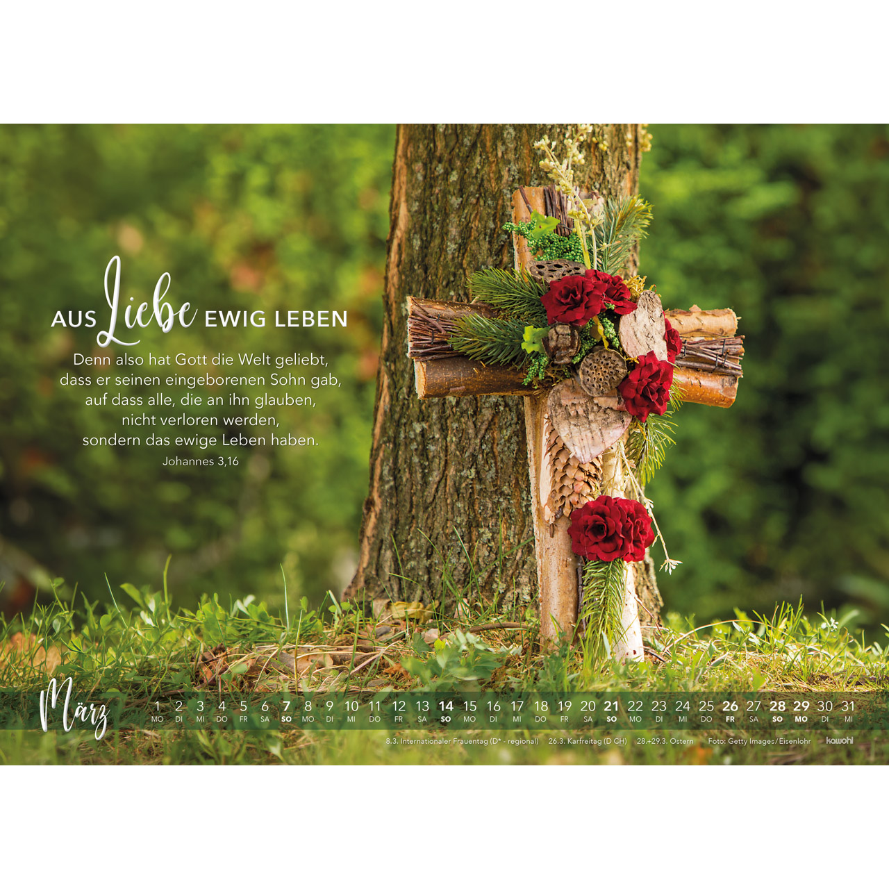 Die Liebe bleibt 2027 - Wandkalender