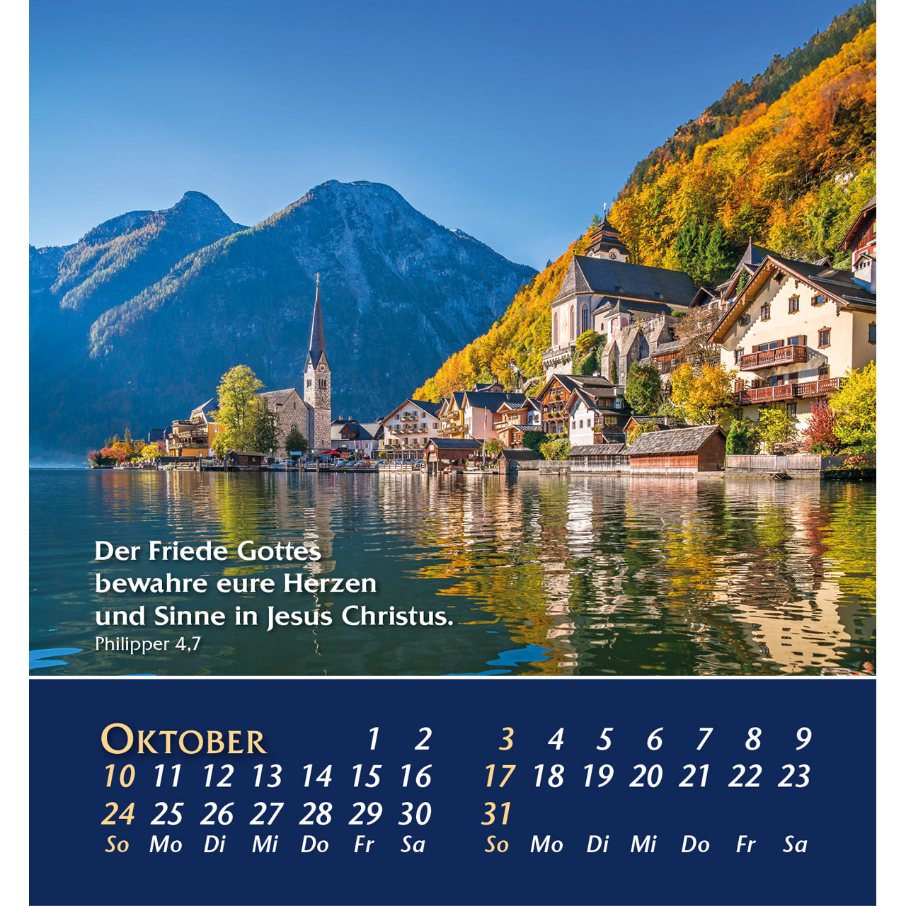 Aus der Stille leben 2027 - Aufstellkalender
