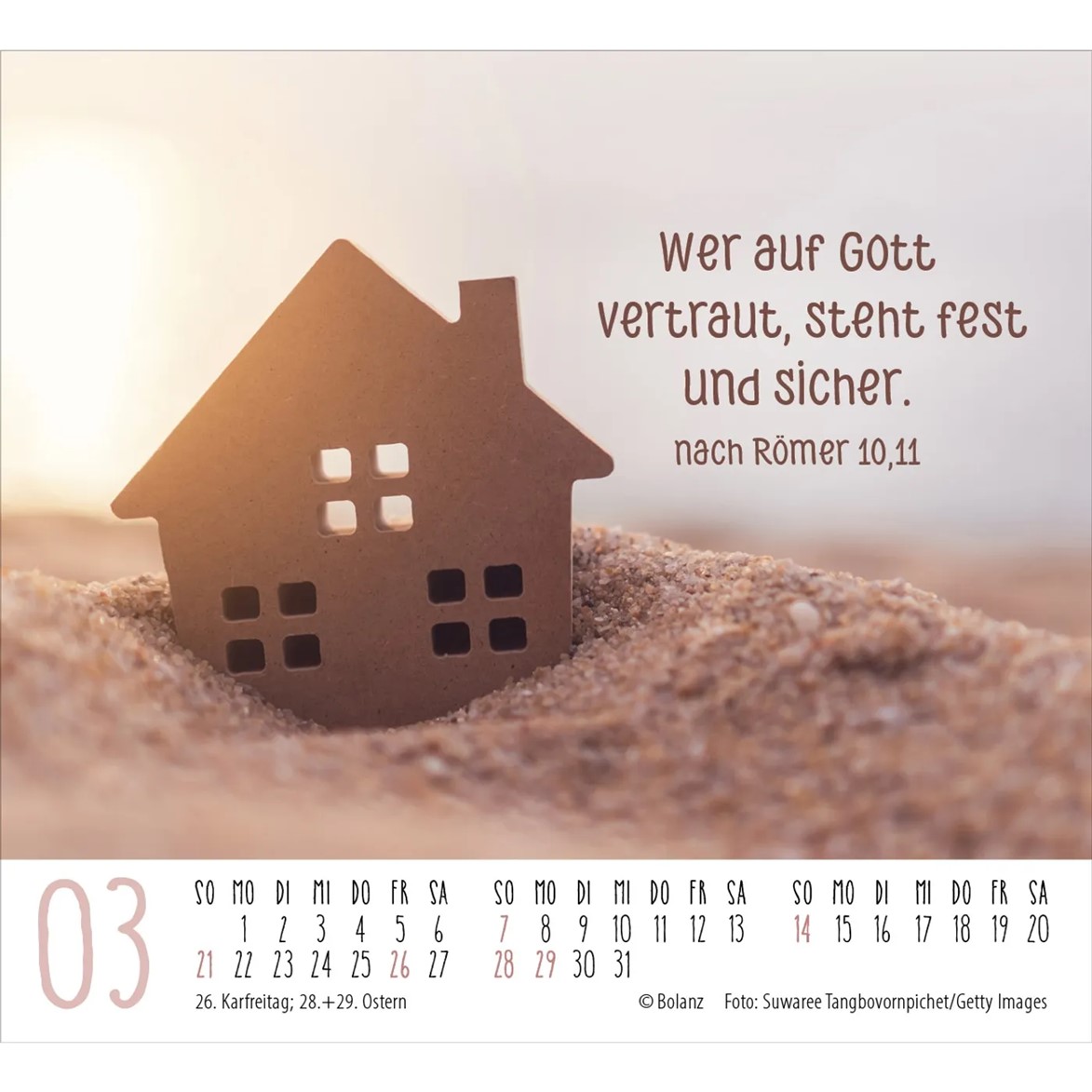 Danke 2027 - Minikalender