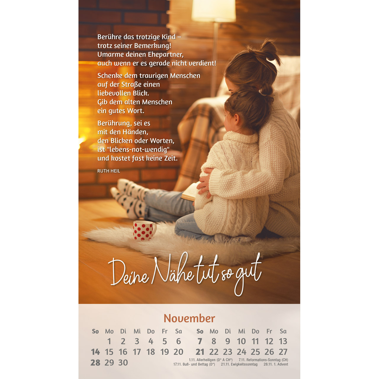 Du bist mir so wertvoll 2027 - Postkartenkalender