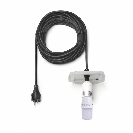 Außen-Kabel 10 m mit Deckel weiß A13 (LED)