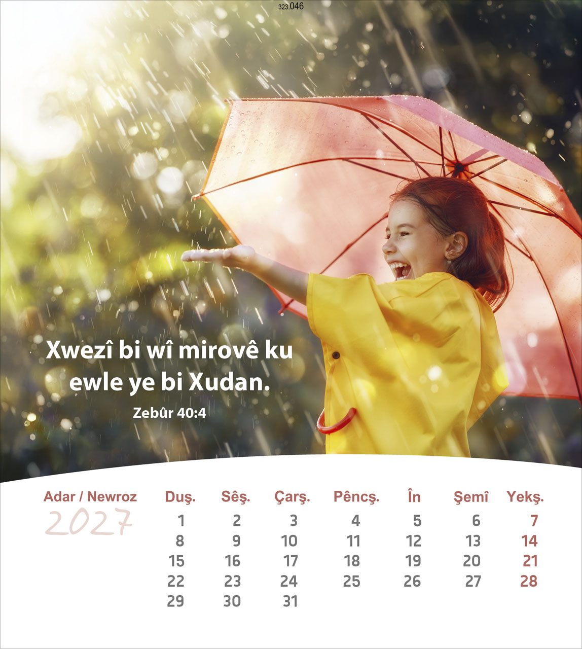 Leben für Dich 2027 - Verteilkalender Kurdisch
