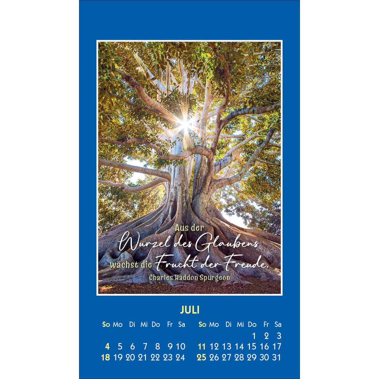 Ein gutes Wort für Dich 2027 - Aufkleber-Kalender