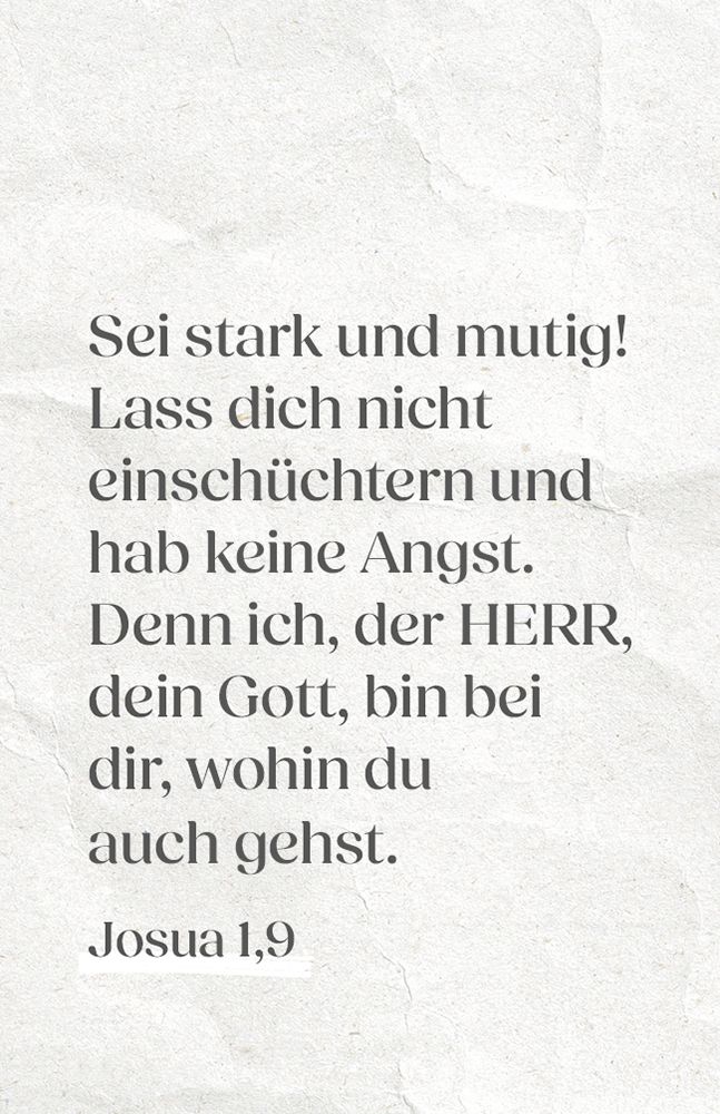 Vertrauen - Segen zum Mitnehmen