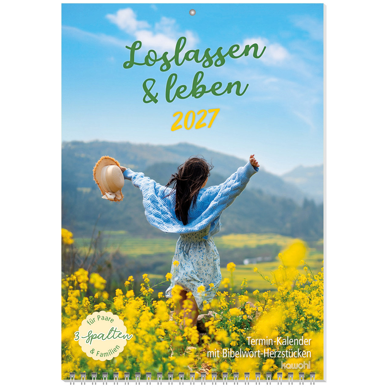 Loslassen & leben 2027 - Wandkalender Terminer
