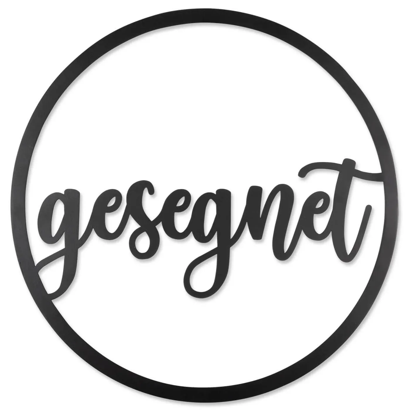 Dekowort 'gesegnet'