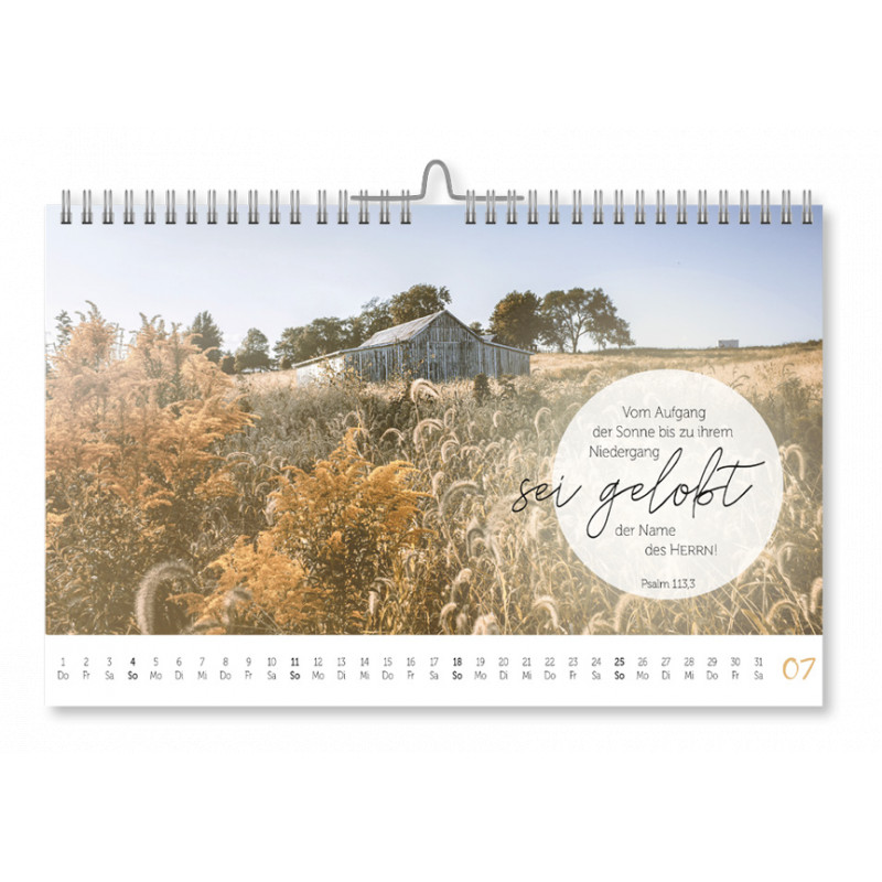 At Home - Geborgen bei Gott 2027 - Postkartenkalender