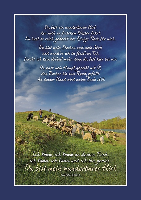 Gottes Segen umgebe dich!