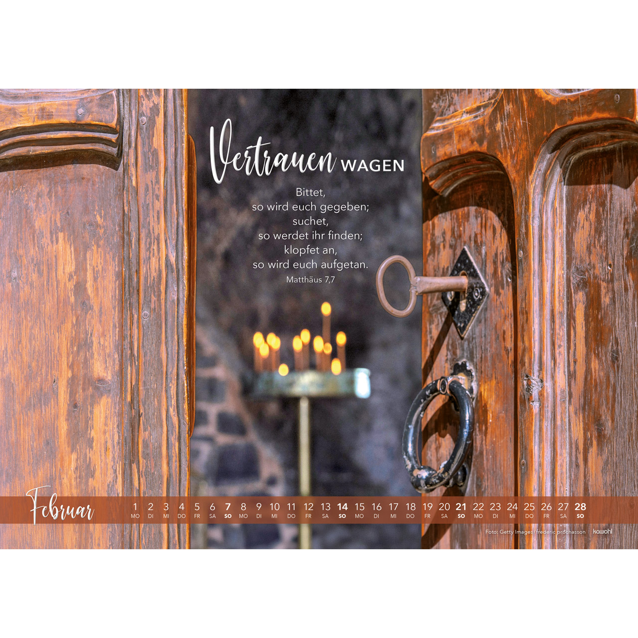 Die Liebe bleibt 2027 - Wandkalender