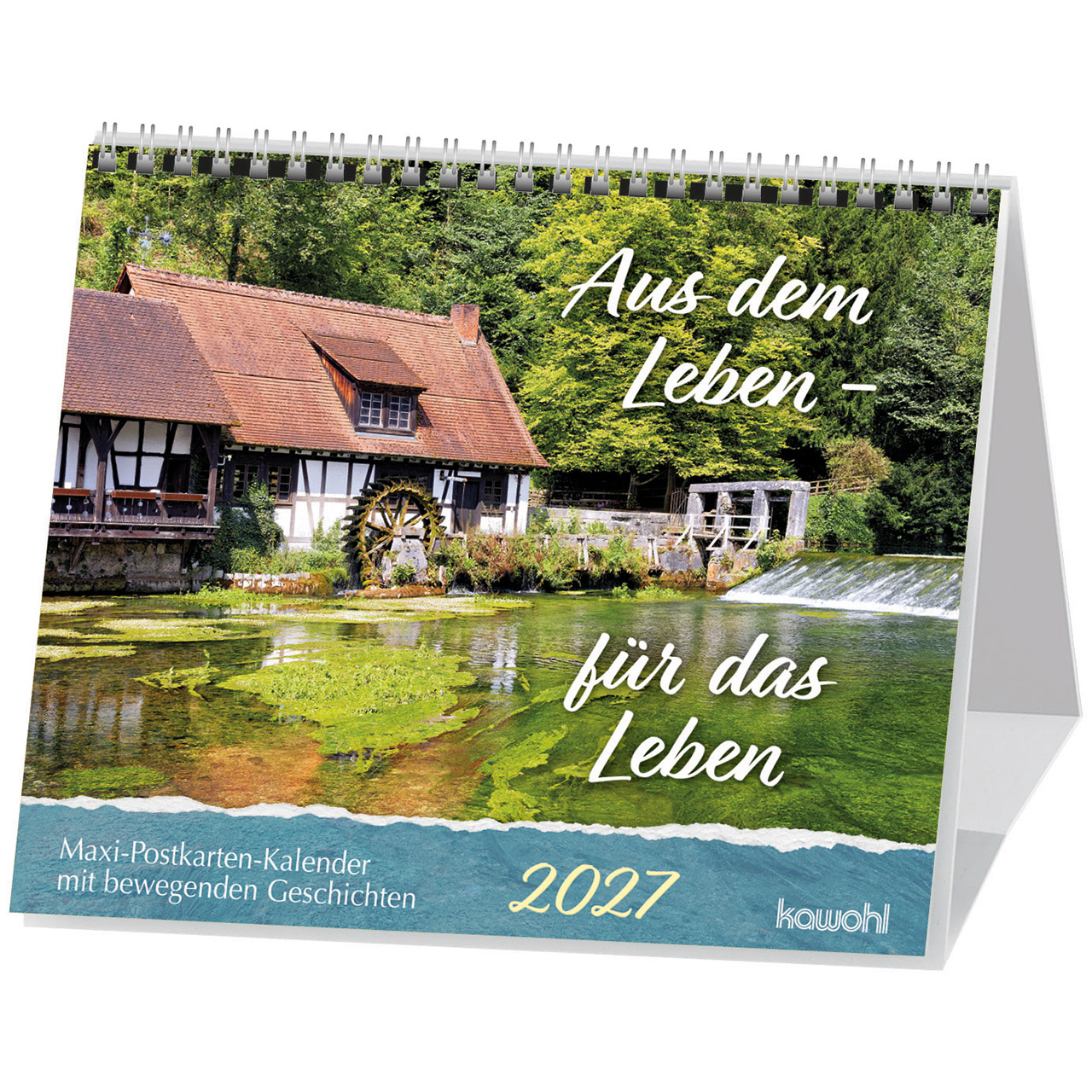 Aus dem Leben für das Leben 2027 - Postkartenkalender