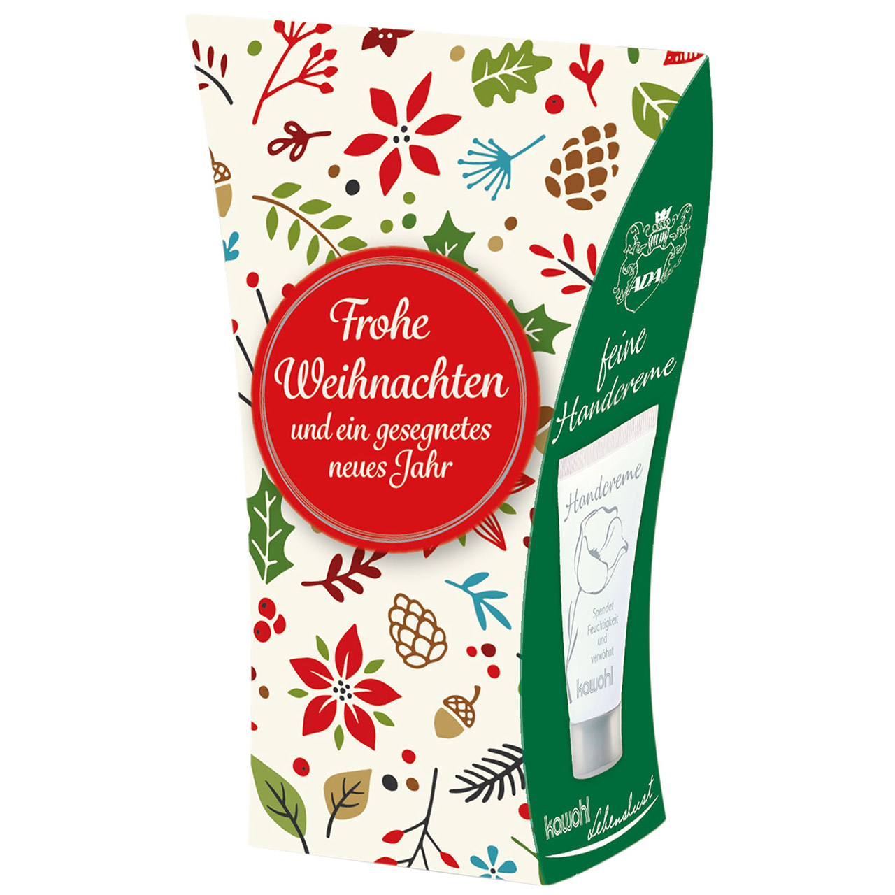 Handcreme 'Frohe Weihnachten und ein gesegnetes neues Jahr'