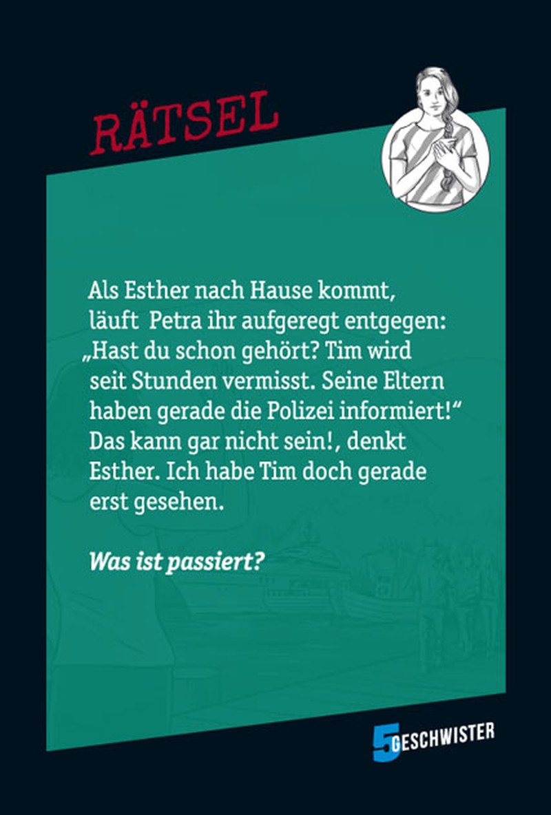 5 Geschwister Rätselspaß