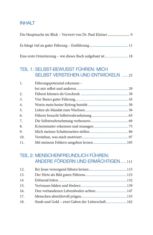 Von der Kunst, andere zu führen
