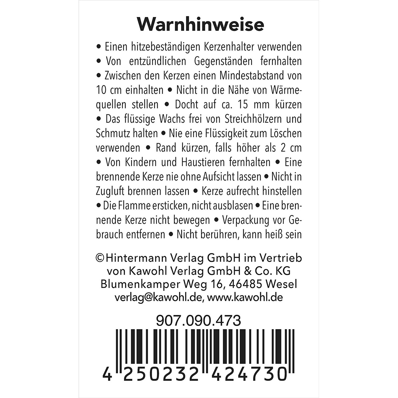 Kerze 'Gesegnete Ostern'