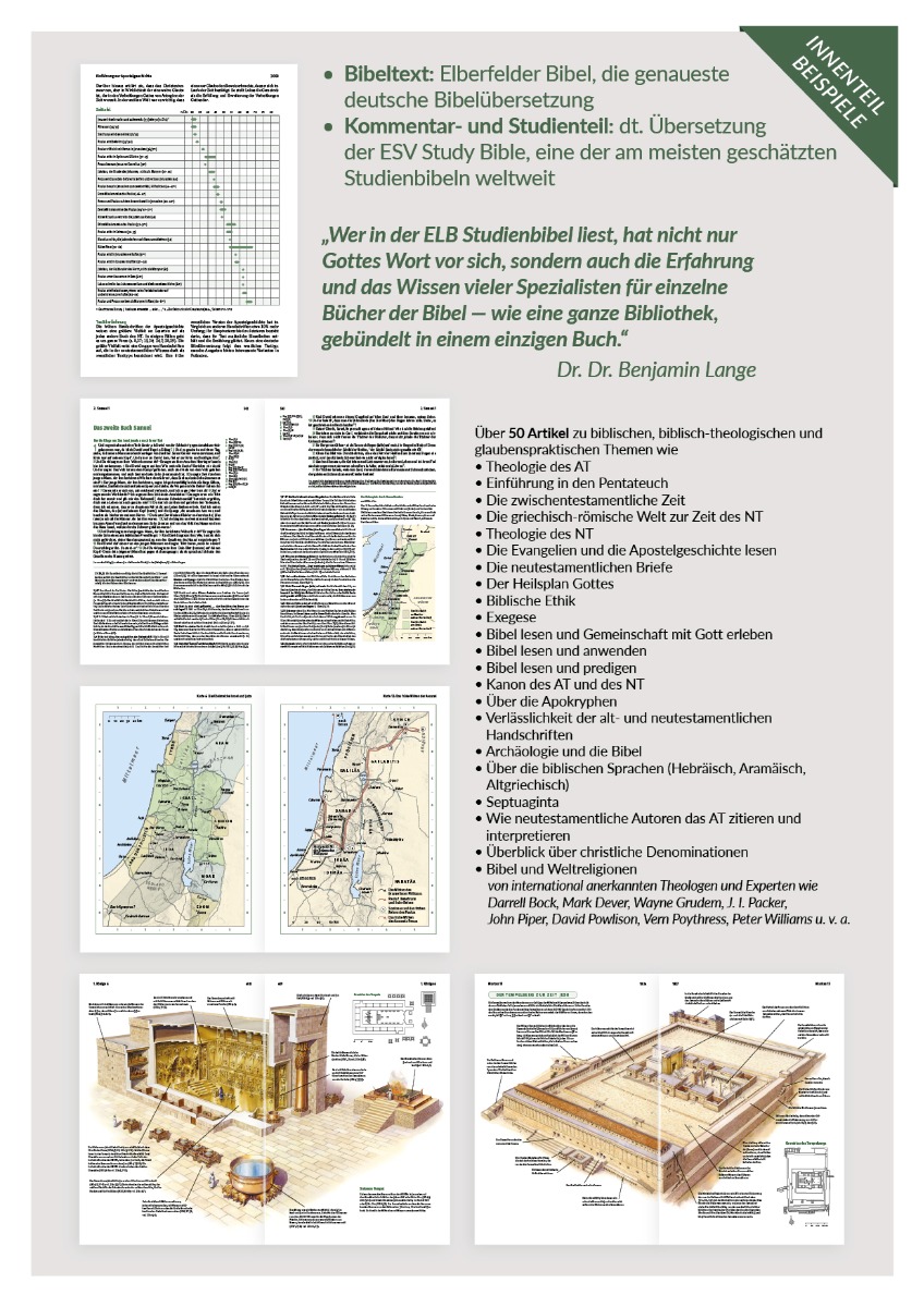 Elberfelder Bibel - Die große Studien- und Kommentarausgabe