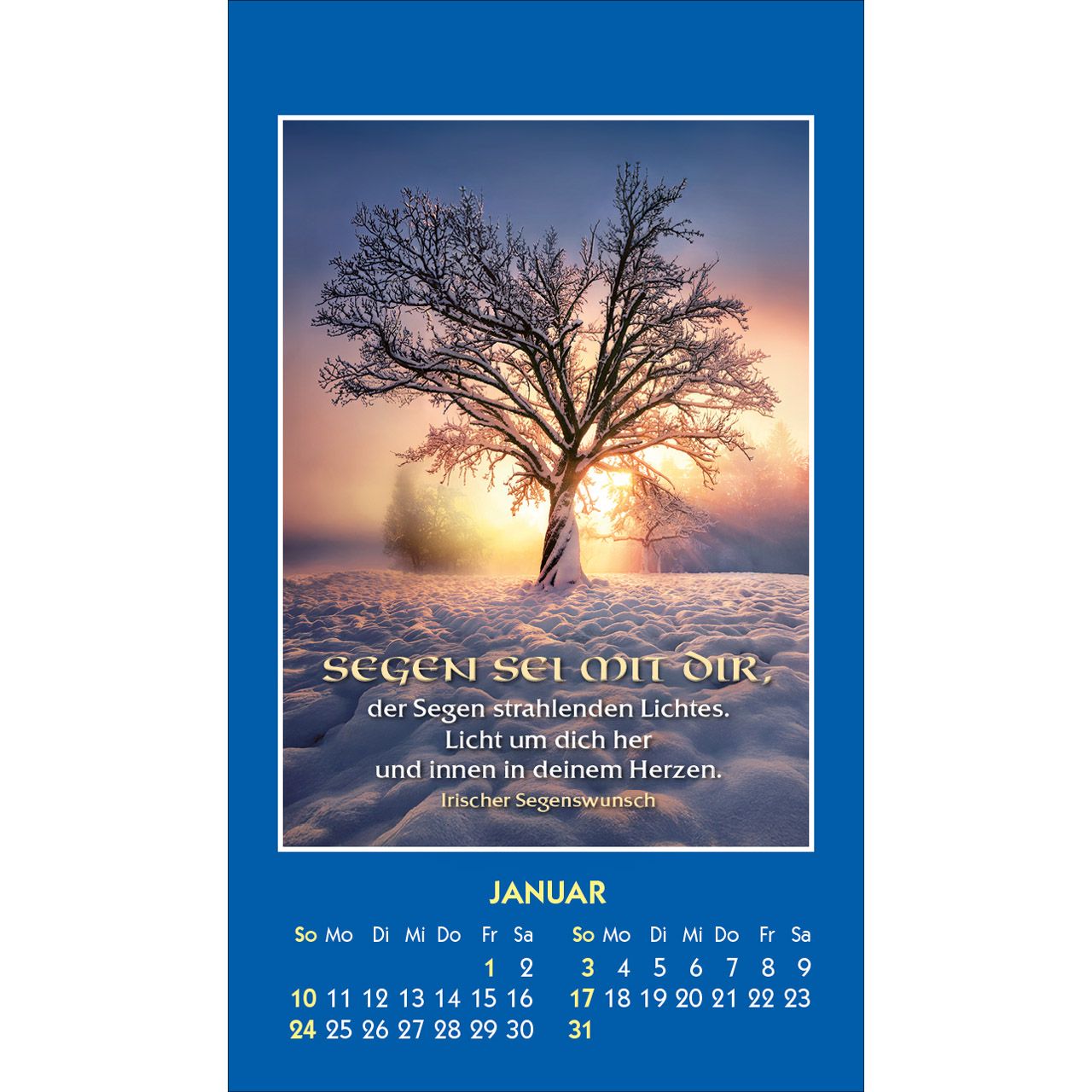 Ein gutes Wort für Dich 2027 - Aufkleber-Kalender