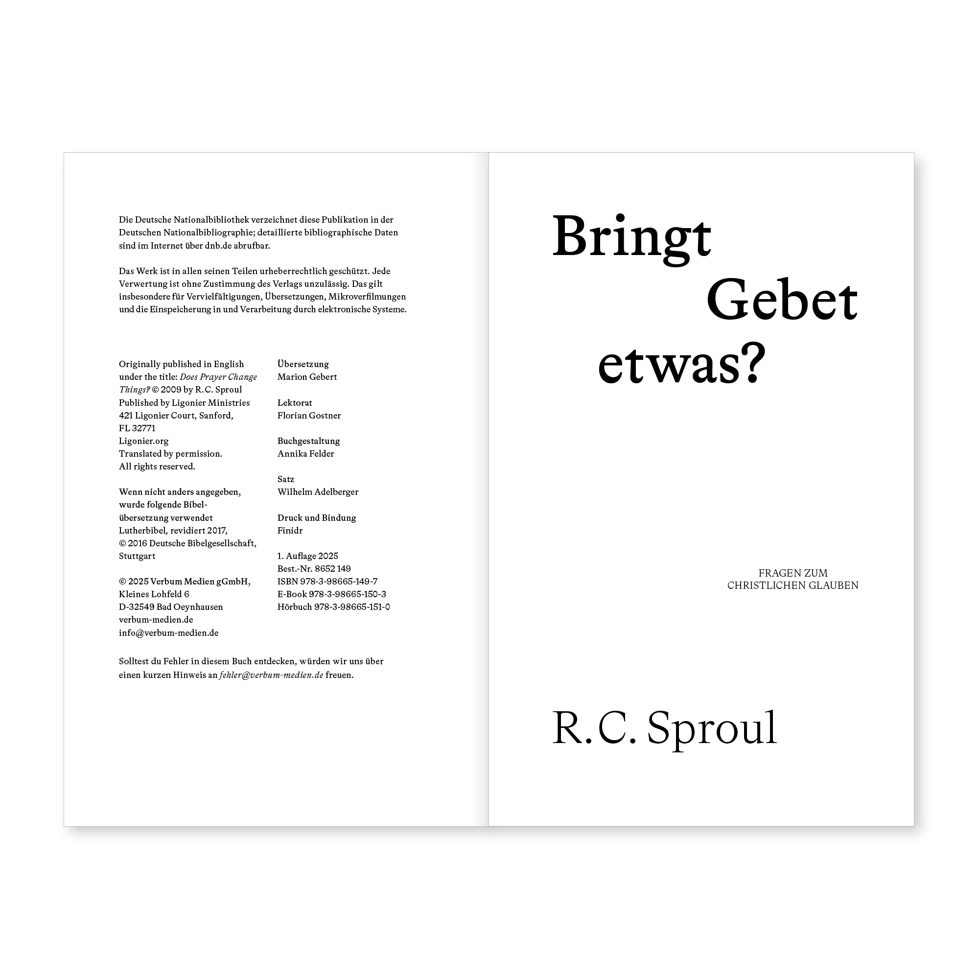 Bringt Gebet etwas?