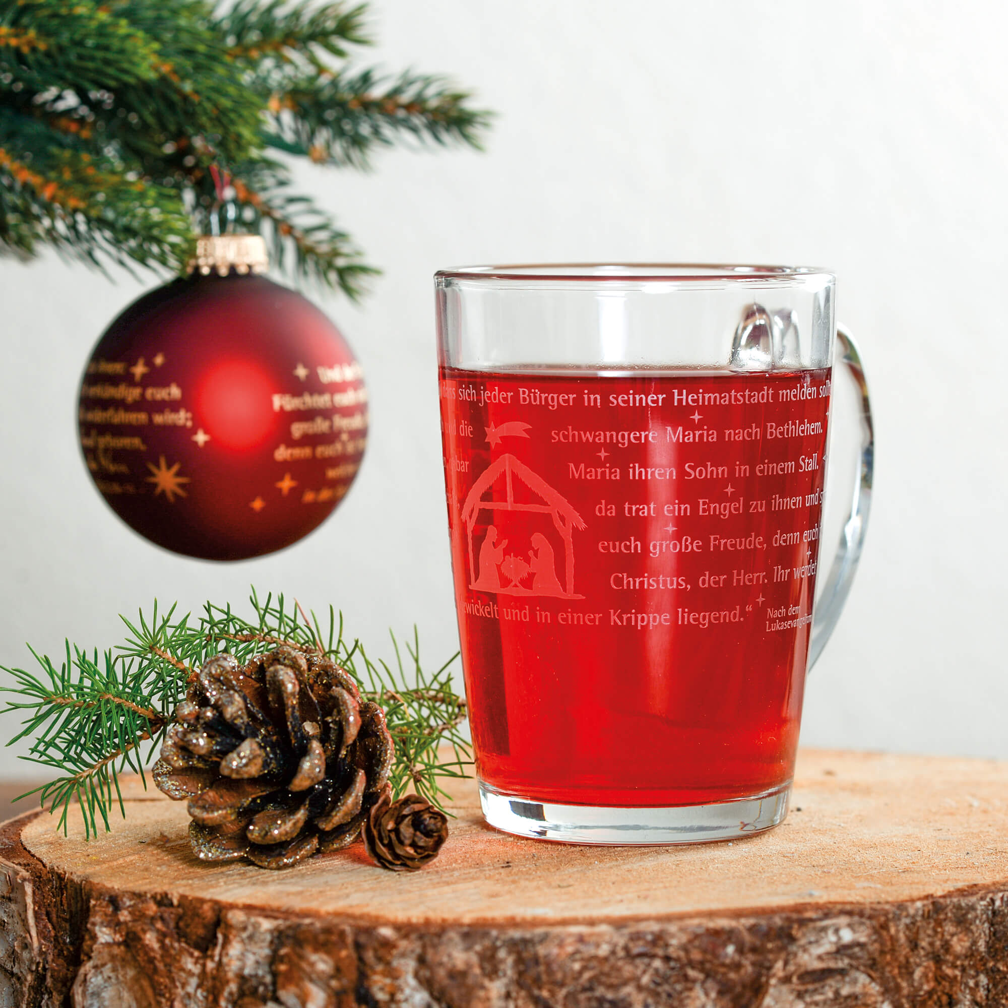 Teeglas 'Krippe'