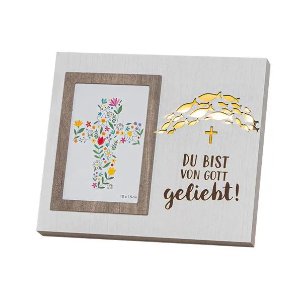 Fotorahmen 'Du bist von Gott geliebt'