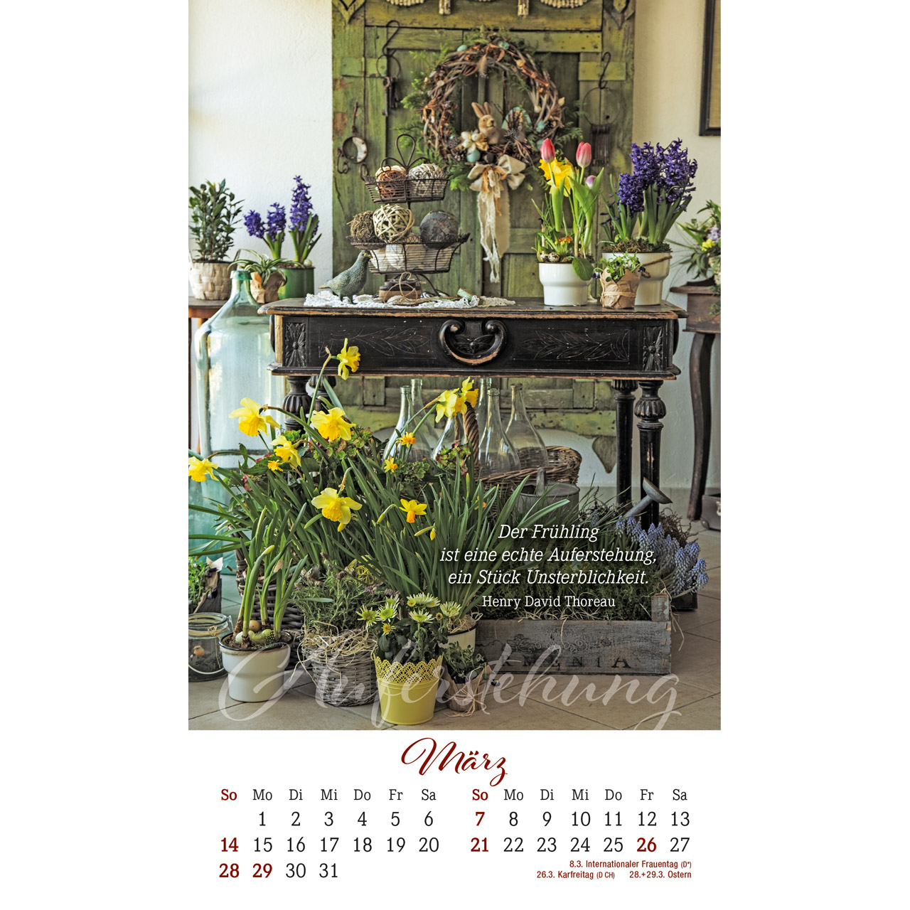 Ein Augenblick für dich 2027 - Postkartenkalender