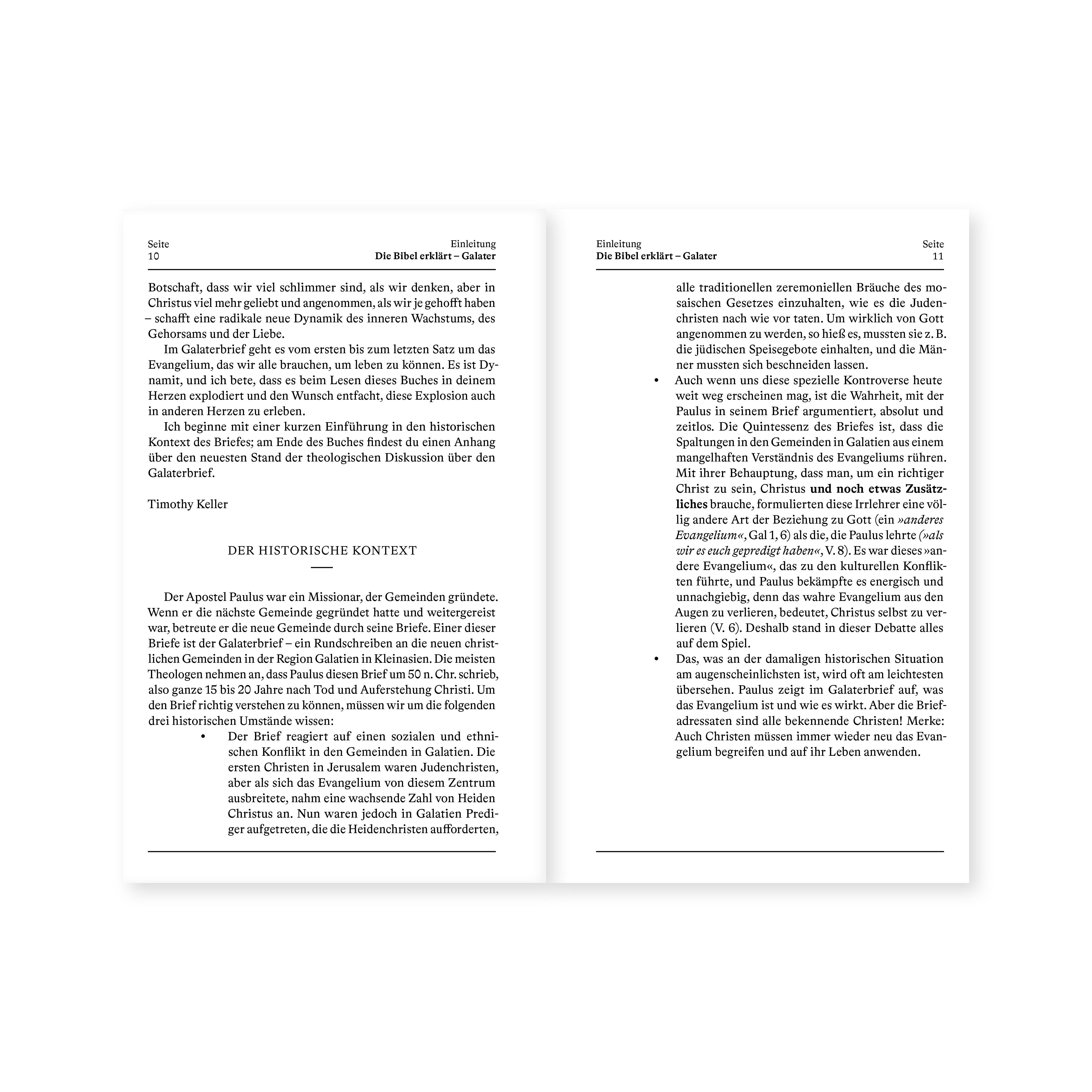 Galater - Kommentar