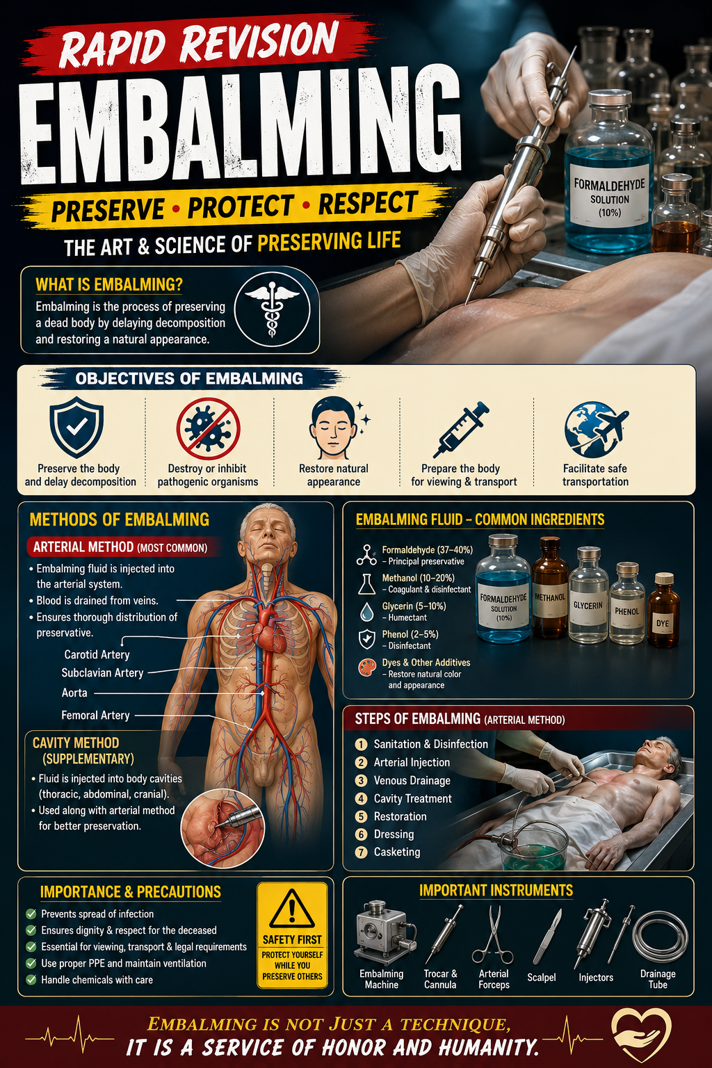 embalming lectures