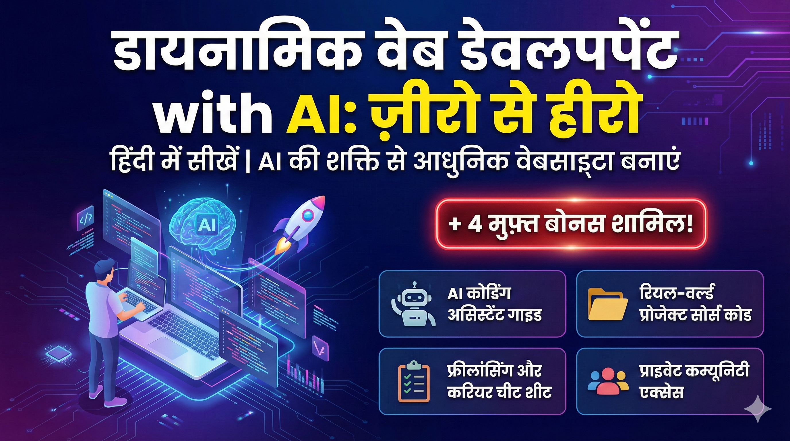 AI-Powered Website Development (Beginner to Pro)