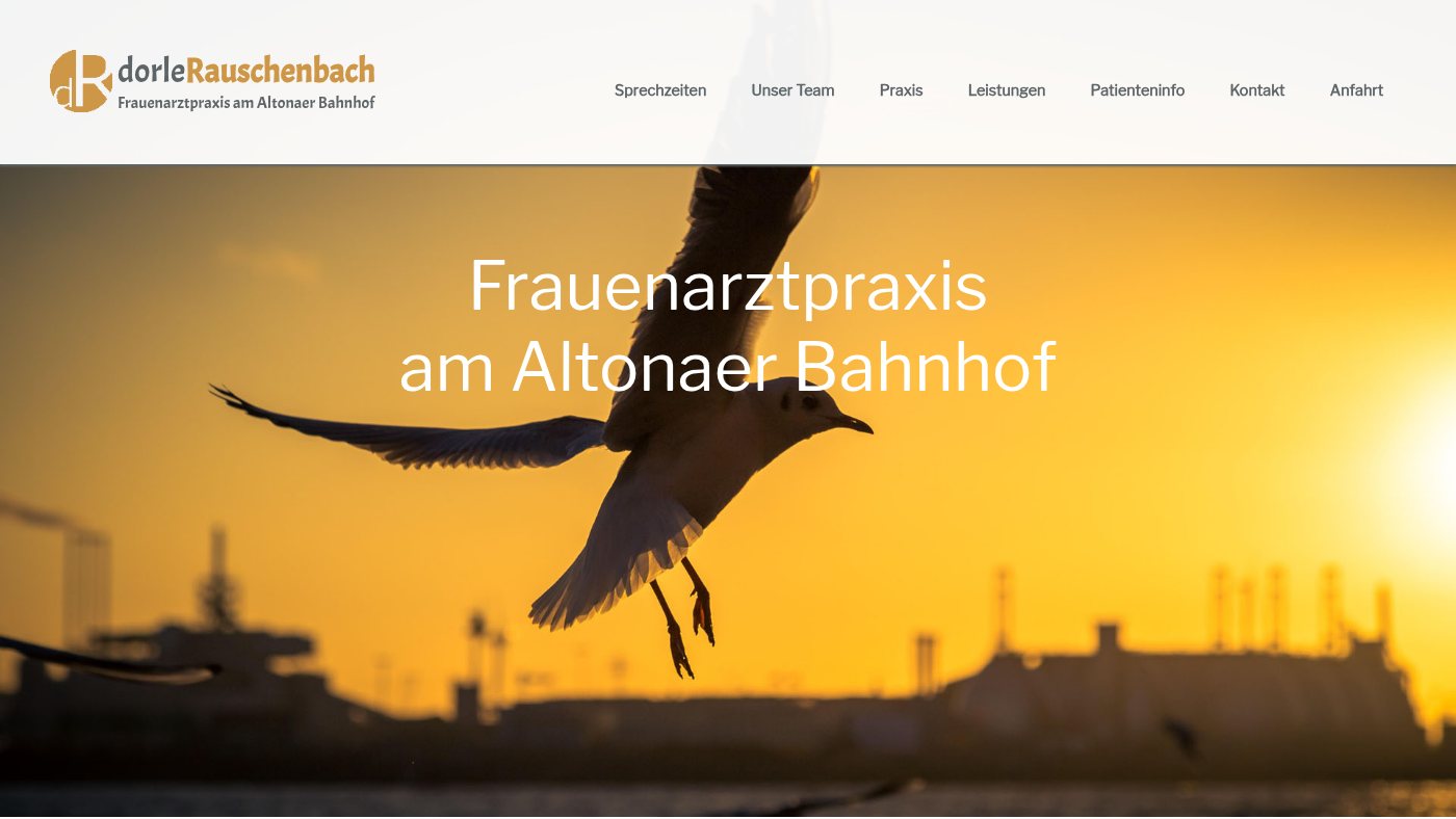 The home page of frauenarztpraxis-altona.de