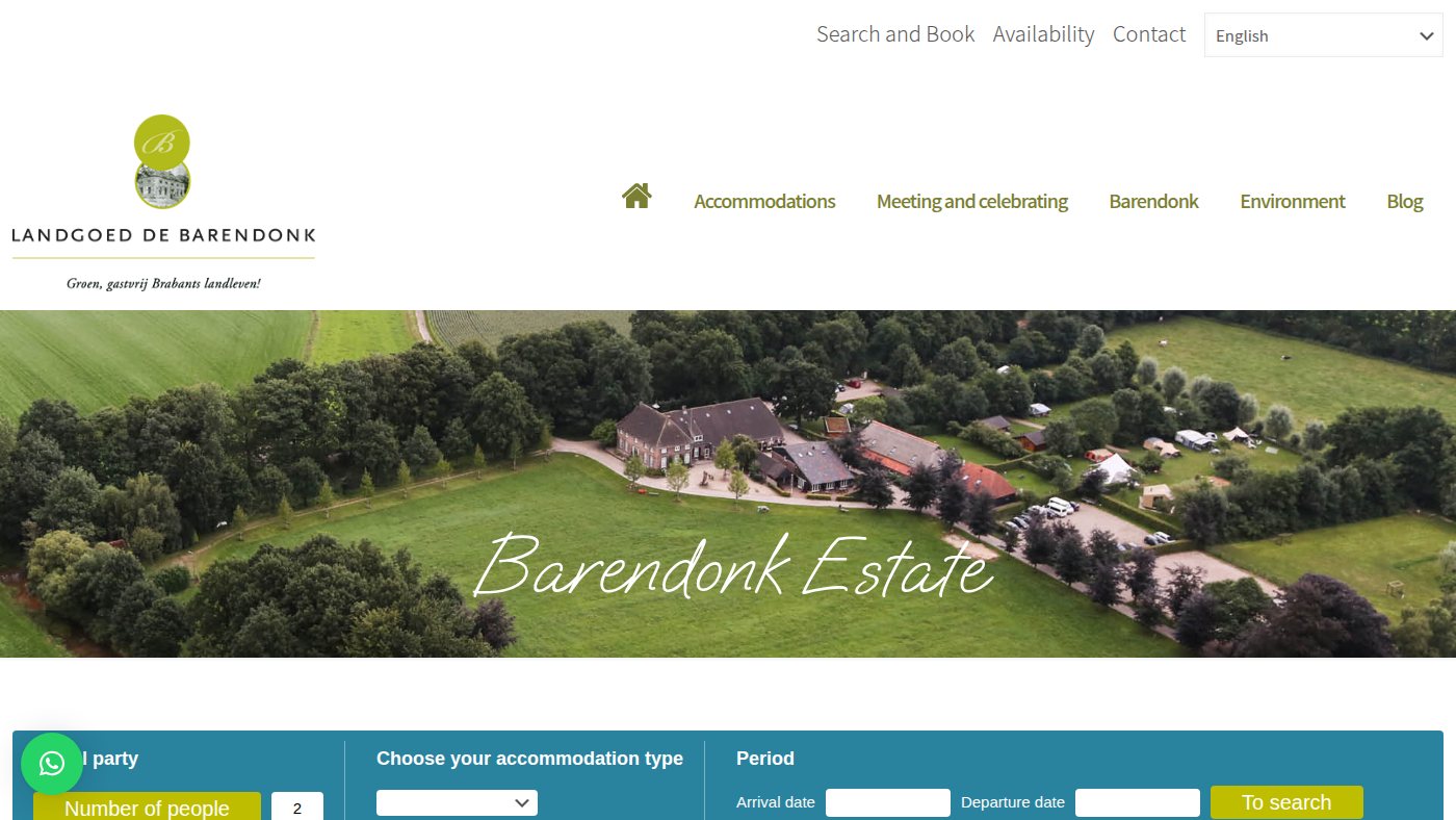 The home page of barendonk.nl