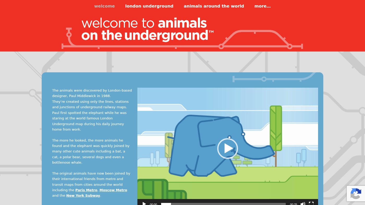 The home page of animalsontheunderground.com