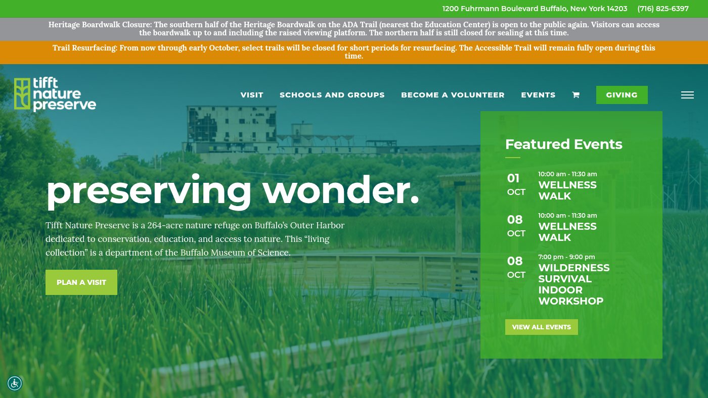 The home page of tifft.org