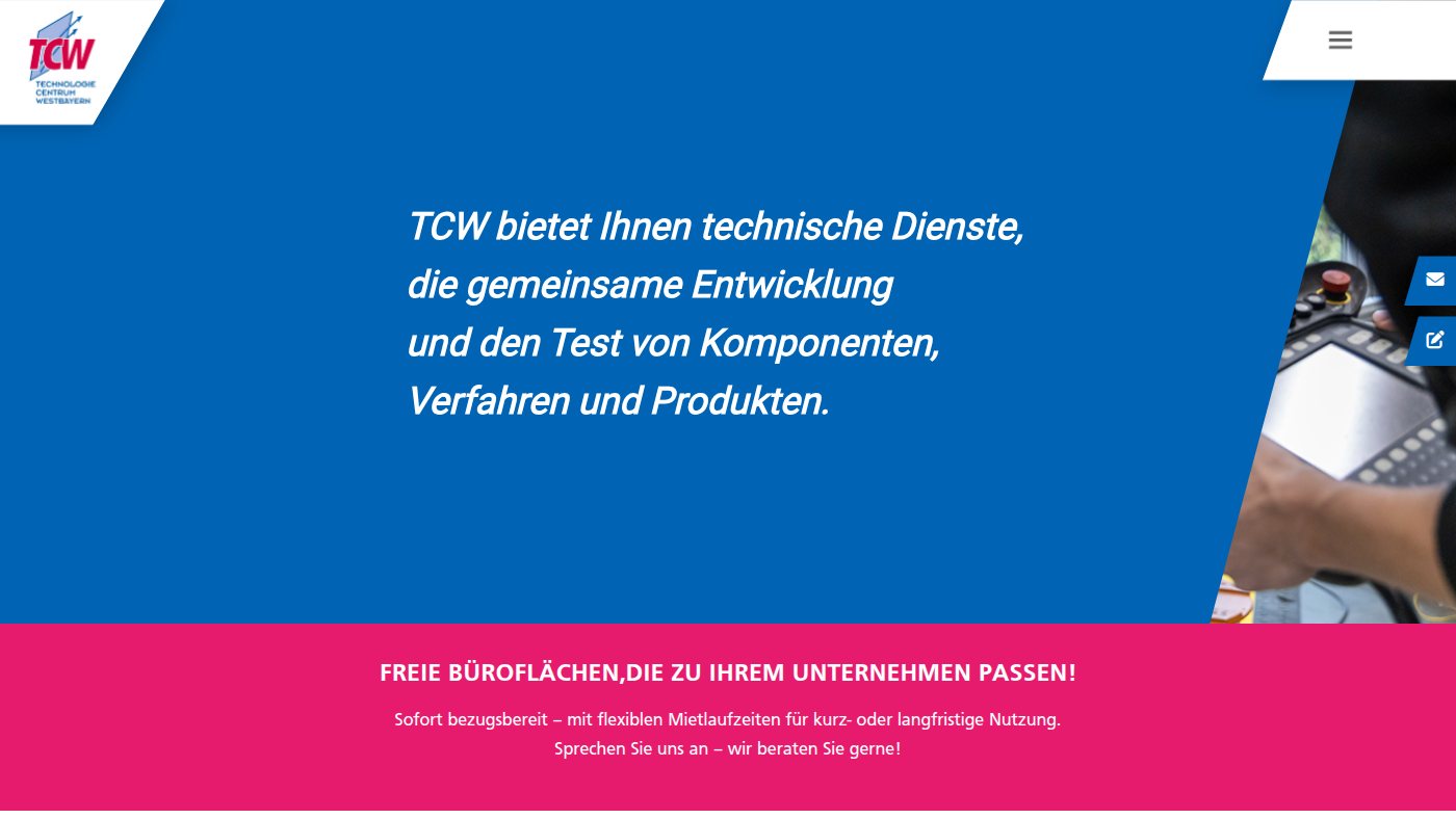 The home page of tcw-donau-ries.de