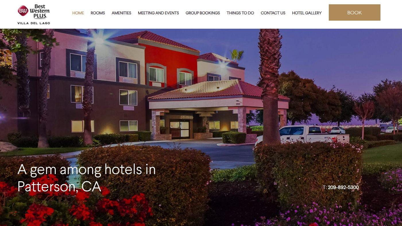 The home page of villalago.com