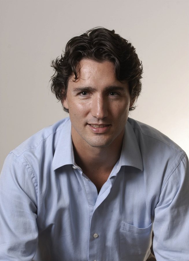 Ritratto promozionale di Trudeau del 2008 realizzato da Jean-Marc Carisse